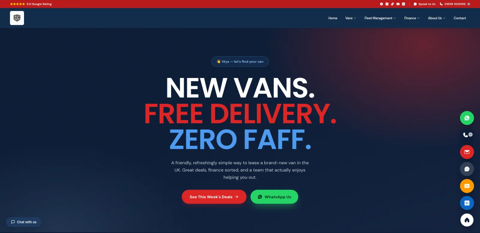 Sion Jones Commercials website